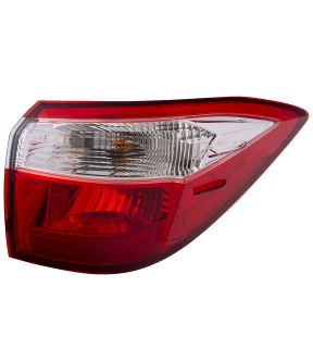 Right Passenger Side Tail Light For 14-16 Toyota Corolla; CAPA Certified