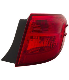Right Passenger Side Tail Light For 17-19 Toyota Corolla