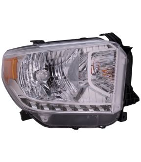 Right Passenger Side Headlight For 14-17 Toyota Tundra; CAPA Certified