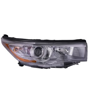 Right Passenger Side Headlight For 14-16 Toyota Highlander