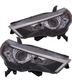 Headlight Set For 14-21 Toyota 4Runner; CAPA Certified