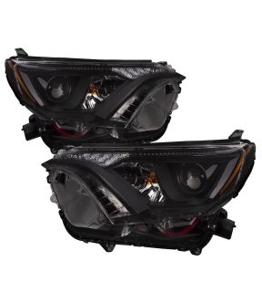 Headlight Set For 16-18 Toyota RAV4