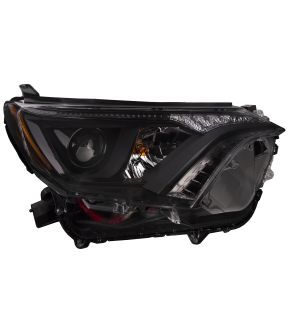 Right Passenger Side Headlight For 16-18 Toyota RAV4
