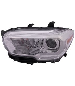 Left Driver Side Headlight For 16-18 Toyota Tacoma