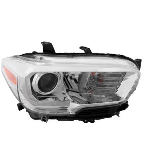 Right Passenger Side Headlight For 16-18 Toyota Tacoma; CAPA Certified