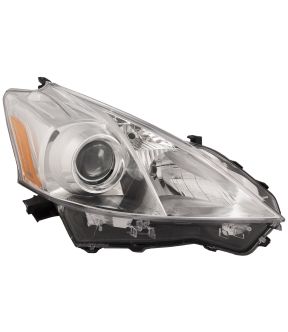 Right Passenger Side Headlight For 12-14 Toyota Prius V