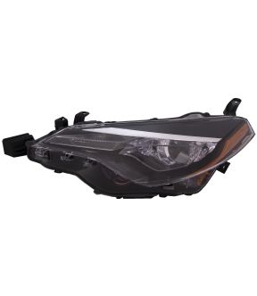 Left Driver Side Headlight For 17-19 Toyota Corolla
