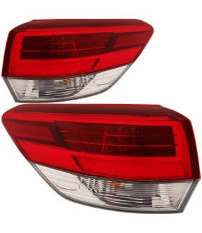 Tail Light Set For 17 Toyota Highlander