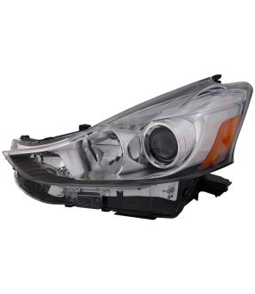 Left Driver Side Headlight For 15-18 Toyota Prius V