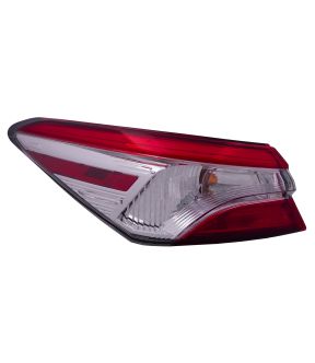 Left Driver Side Tail Light For 18-20 Toyota Camry; CAPA Certified