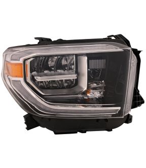Right Passenger Side Headlight For 18-21 Toyota Tundra