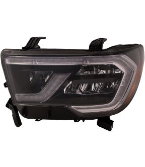 Left Driver Side Headlight For 18-22 Toyota Sequoia