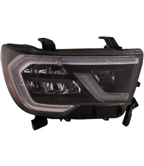 Right Passenger Side Headlight For 18-22 Toyota Sequoia