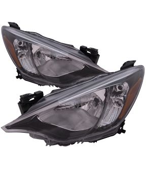 Headlight Set For 16 Scion iA, 16-20 Toyota Yaris