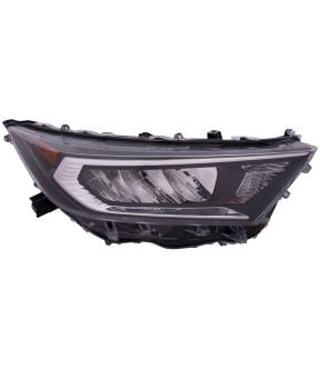 Right Passenger Side Headlight For 19-24 Toyota RAV4; CAPA Certified
