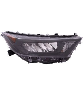 Right Passenger Side Headlight For 19-24 Toyota RAV4