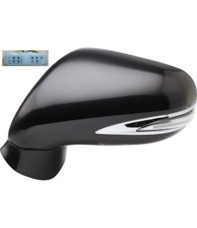 Left Driver Side Door Mirror For 09-13 Lexus IS250
