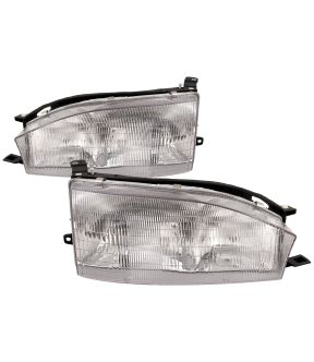 Headlight Set For 92-94 Toyota Camry