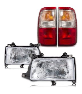 Headlight Set For 93-98 Toyota T100