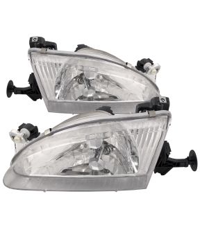 Headlight Set For 98-00 Toyota Corolla