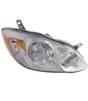 Right Passenger Side Headlight For 03-04 Toyota Corolla