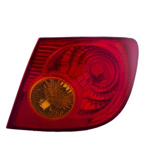 Right Passenger Side Tail Light For 03-04 Toyota Corolla