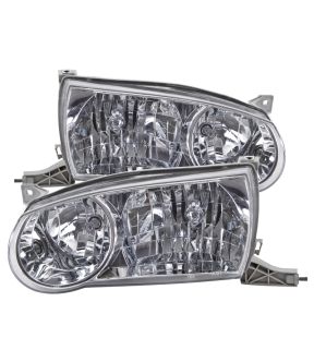Headlight Set For 01-02 Toyota Corolla