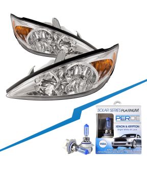 Headlight Set For 02-04 Toyota Camry