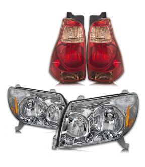 Headlight Set For 03-05 Toyota 4Runner