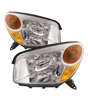 Headlight Set For 04-05 Toyota RAV4
