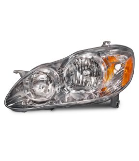 Left Driver Side Headlight For 05-08 Toyota Corolla