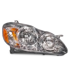 Right Passenger Side Headlight For 05-08 Toyota Corolla