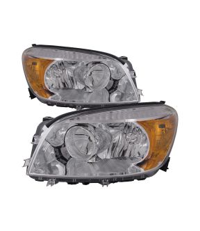 Headlight Set For 06-08 Toyota RAV4