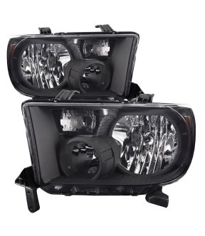Headlight Set For 08-17 Toyota Sequoia, 07-13 Toyota Tundra
