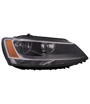 Right Passenger Side Headlight For 11-16 Volkswagen Jetta