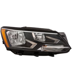Right Passenger Side Headlight For 16-19 Volkswagen Passat