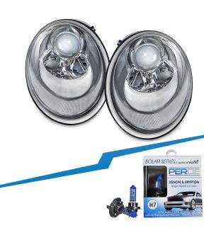Headlight Set For 06-10 Volkswagen Beetle
