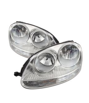 Headlight Set For 06-09 Volkswagen GTI, 05-14 Volkswagen Jetta