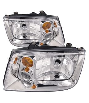 Headlight Set For 02-05 Volkswagen Jetta