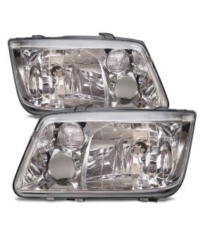 Headlight Set For 99-02 Volkswagen Jetta