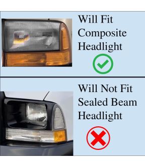 Headlight Set For 1999-2007 Ford