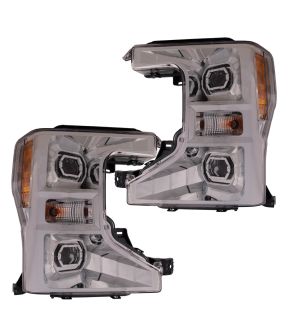 Headlight Set For 20-22 Ford F-250 Super Duty, 20-22 Ford F-350 Super Duty