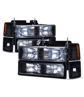 Headlight Set For 1994-2000 Chevrolet