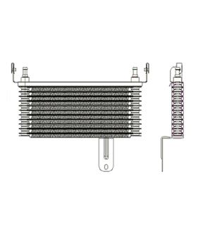 Oil Cooler For 03 Ford E-350 Club Wagon, 97-98 Ford E-350 Econoline, 97-02 Ford E-350 Econoline Club Wagon, 99-03 Ford E-350 Super Duty