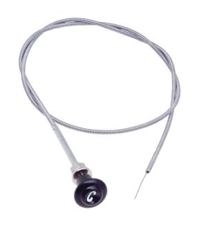 Choke Cable With Black Knob For 1955-1959 Chevrolet GMC