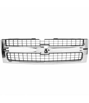 Grille For 07-10 Chevrolet Silverado 2500 HD, 07 Chevrolet Silverado 2500 HD Classic, 07 Chevrolet Silverado 3500 Classic, 07-10 Chevrolet Silverado 3500 HD; CAPA Certified