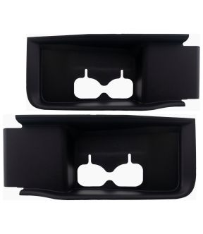 Tow Hook Cover Set For 20-22 Ford F-250 Super Duty, 20-22 Ford F-350 Super Duty; CAPA Certified