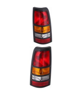 Tail Light Set For 01-03 Chevrolet Silverado 3500, 01-03 GMC Sierra 3500