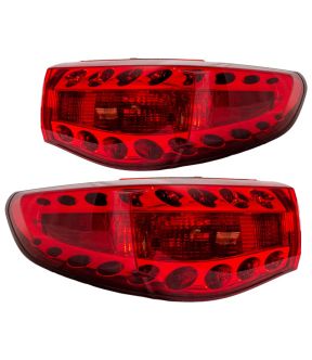 Tail Light Set For 09-12 INFINITI FX35, 13 INFINITI FX37, 09-13 INFINITI FX50, 14-17 INFINITI QX70