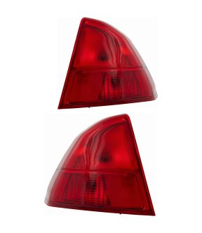 Tail Light Set For 01-03 Acura EL, 01-02 Honda Civic